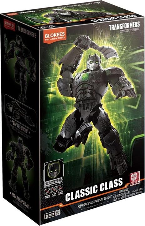 Actual product image Blokees Transformers Plastic Model Classic Class 05 Optimus Primal Robot 25 cm