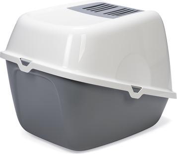 Immagine prodotto Savic Toilette chat Nestor Giant gris/blanc (Lettiera per gatti chiusa)