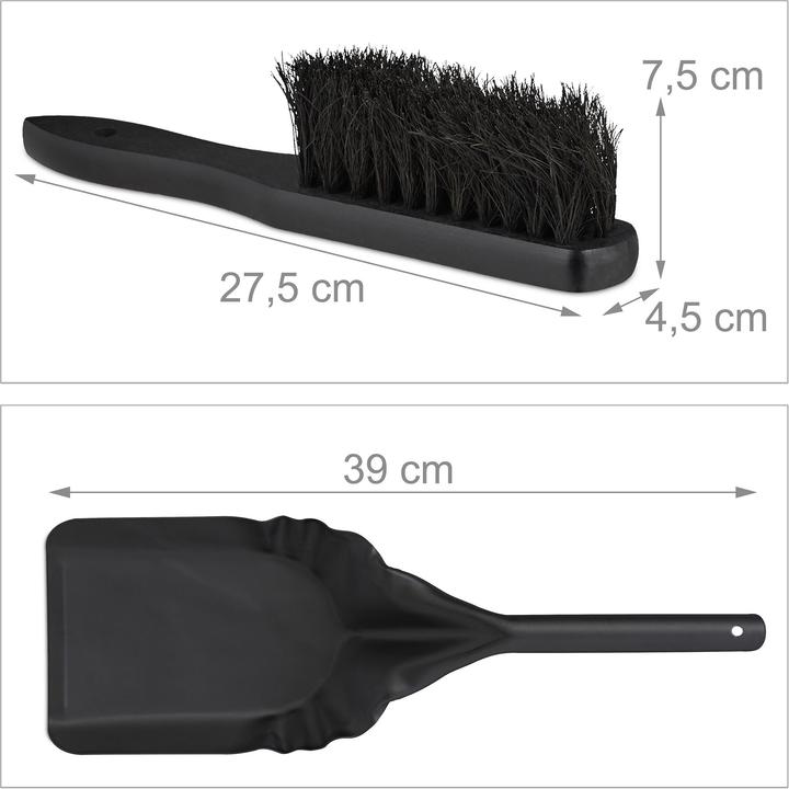 Actual product image Relaxdays Ash bucket (35.5 x 33 x 36 cm)