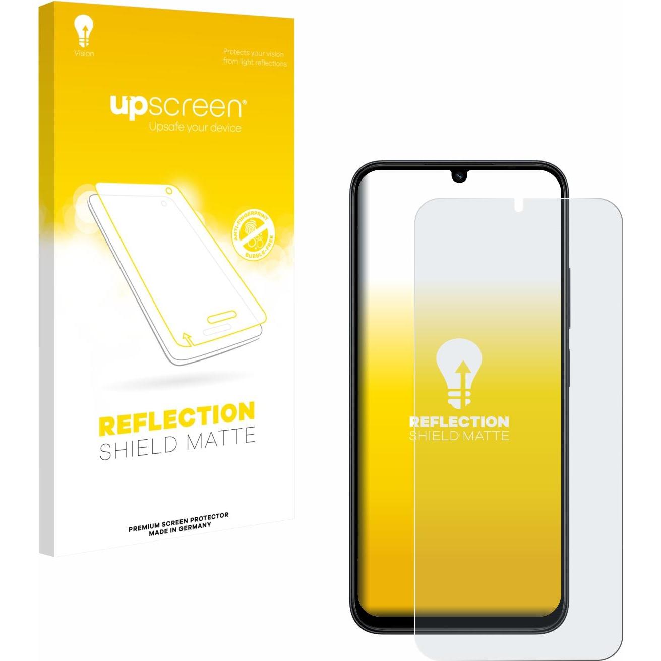 upscreen Reflection Shield Pellicola Opaca (1 Pezzo/i, Xiaomi Redmi Note 15), Pellicola protettiva smartphone, Grigio