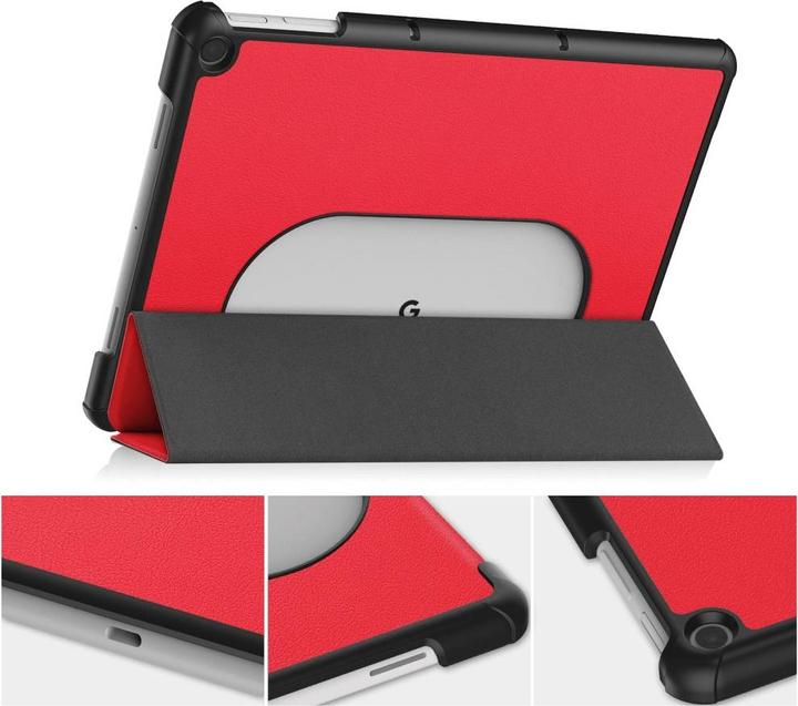 Actual product image Cover-Discount Google Pixel Tablet - Tri-fold Smart Case red (Google Pixel Tablet)
