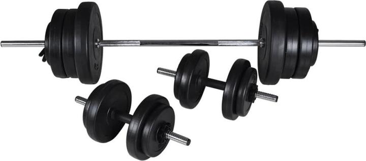 Actual product image vidaXL Langhantelständer