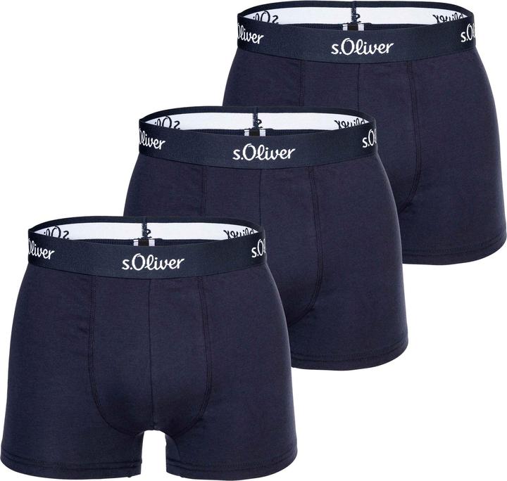 Produktbild S.Oliver Boxershort Casual Stretch - 19976 (M, 3er Pack)