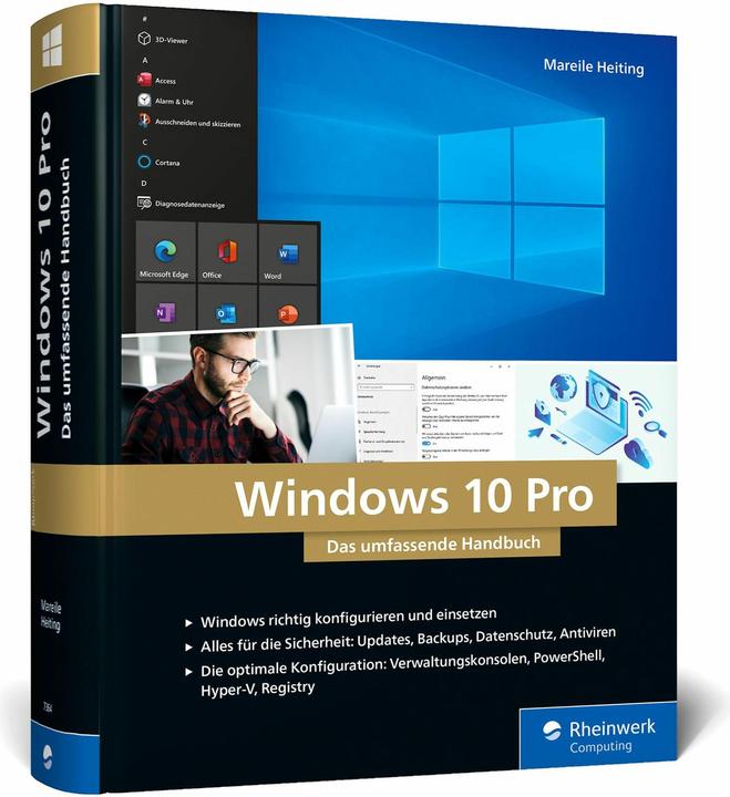 Actual product image Windows 10 Pro (German, Mareile Heiting, 2021)