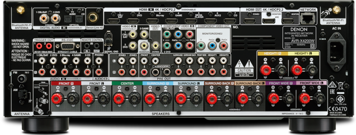Produktbild Denon Avr-X4200w (7.2 Kanal, FM)