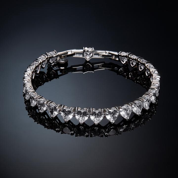 Image du produit Chiara Ferragni Diamond Heart Armband (19 cm, Acier inoxydable)