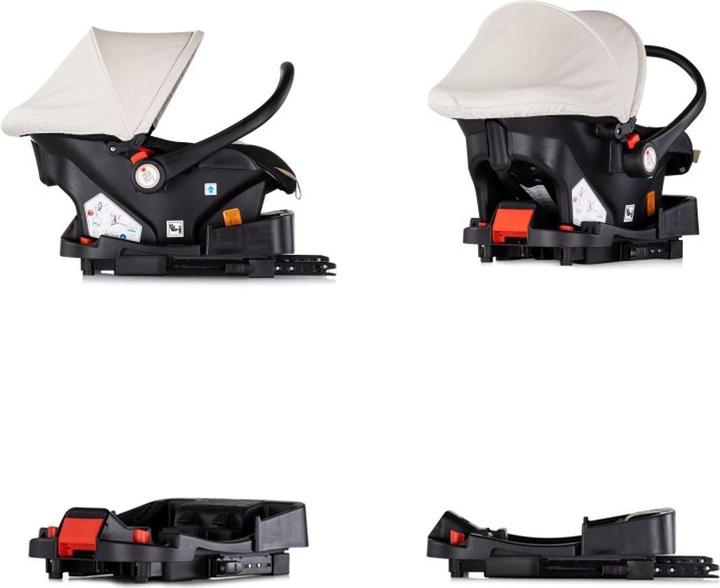 Actual product image Chipolino Set Babyschale Isofix-Basis (Baby car seat, ECE R129/i-Size Standard)