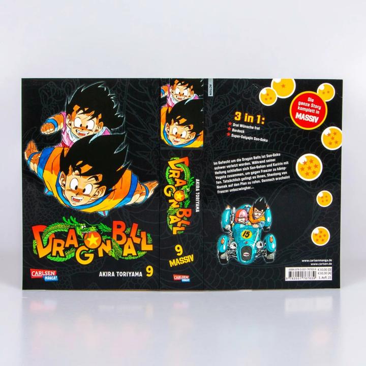 Actual product image Dragon Ball Massiv 9 (German, Akira Toriyama, 2020)