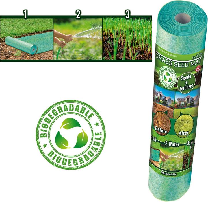 Actual product image Starlyf Grass Seed Mat (Plant seeds)
