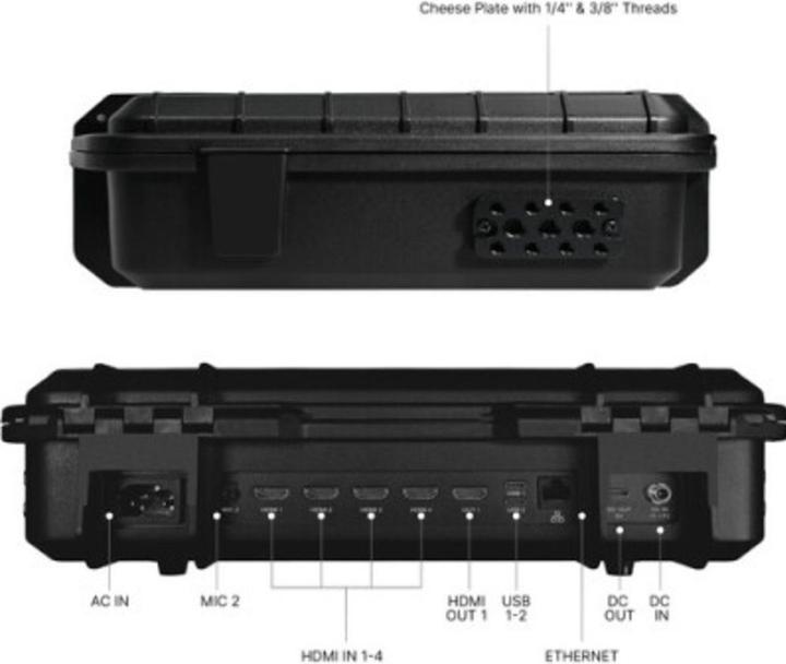Produktbild Osee Multicamera Live Streaming Switcher w/ 14 inch Scherm (GS-Deck-Kit) (14")