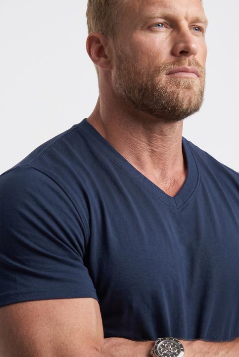 Produktbild Men+ Nachthemd, Halbarm, Jersey, V-Ausschnitt (4XL)