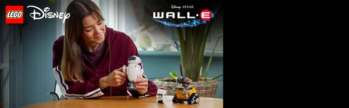 Actual product image LEGO WALL-E and EVE (43279, LEGO Disney)