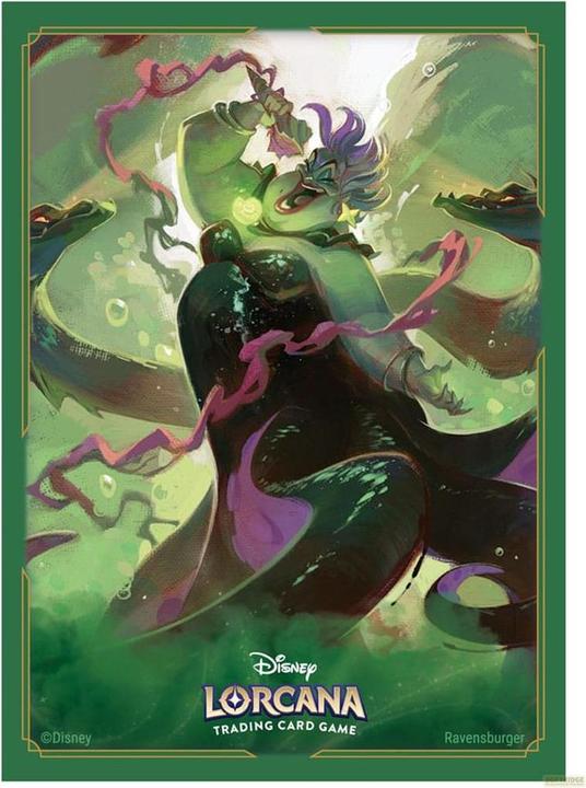 Produktbild Ravensburger Disney Lorcana TCG Kartenhüllen Ursula (65)