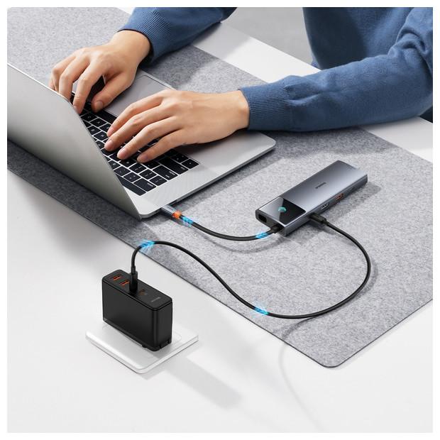 Immagine prodotto Baseus Serie Metal Gleam dokovací stanice HD HUB typu C (USB-C, 11 porte)