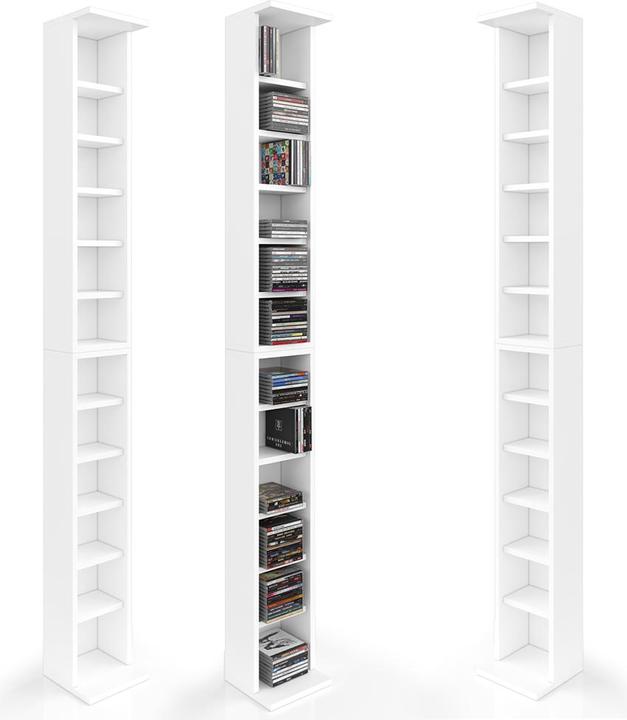 Produktbild Vicco CD-Regal (21 x 20 x 91.80 cm)