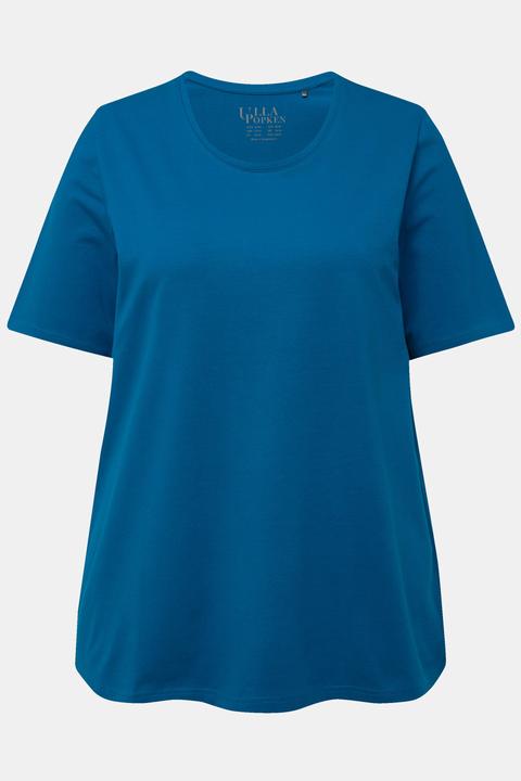Actual product image Ulla Popken Essential Round Neck Stretch Tee (60)