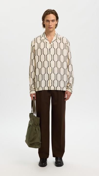 Produktbild Selected Print Langarmhemd (S)