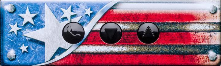 Produktbild Bigben BT01USA Tragbarer Lautsprecher Mono Schwarz, Blau, Rot, Weiss (5 h)