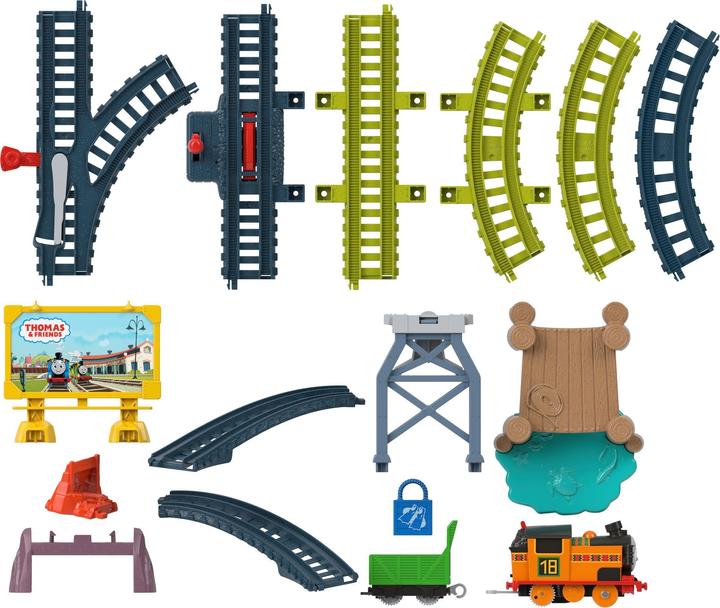 Actual product image Mattel Tracks With Motorised Locos Thomas