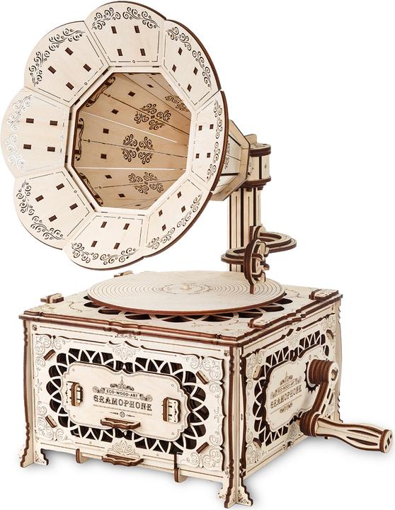 Image du produit Eco Wood Art Grammophone - Kit de construction en bois 3D