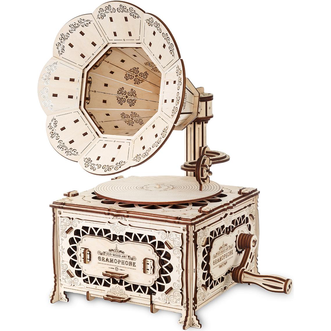 Eco Wood Art Grammophon - 3D Holzbausatz (00907)