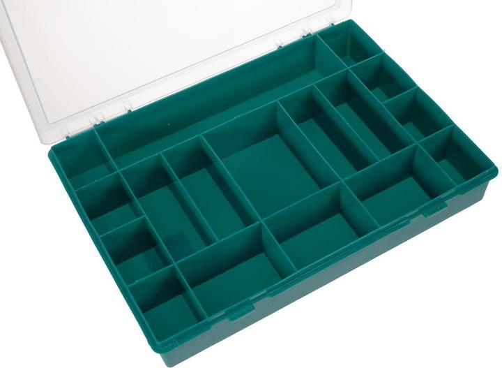 Actual product image Velleman - Storage Case - 330 x 274 x 54 mm - 17 Compartments