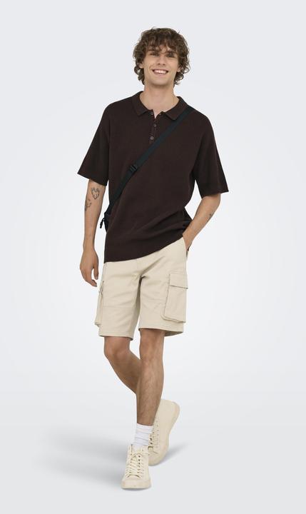 Immagine prodotto Only & Sons ONSJAMES Gestricktes Poloshirt Polo (S)