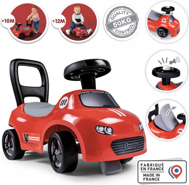Immagine prodotto Smoby Auto Ride-On Rosso