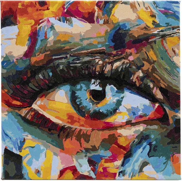 Immagine prodotto Craft Buddy Set di quadri per dipingere con i numeri 30x30cm Creative Eye