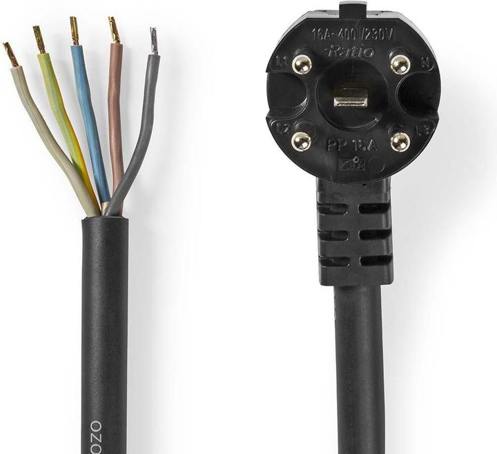 Image du produit Nedis Four Câble d'alimentation Perilex Open 1,50 m Noir (1.50 m)