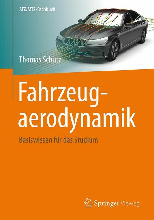 Produktbild Fahrzeugaerodynamik (Deutsch, Thomas Schütz, 2016)