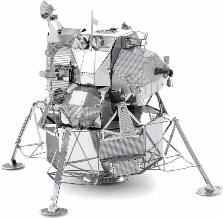 Actual product image Metal Earth Apollo Lunar Module Silver Edition