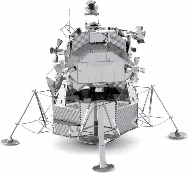 Actual product image Metal Earth Apollo Lunar Module Silver Edition