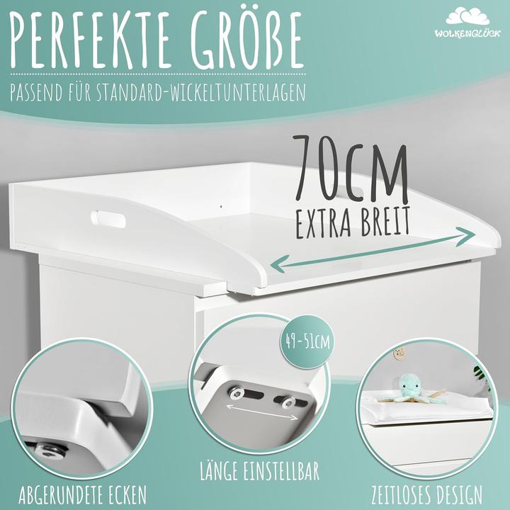 Actual product image Wolkenglück Wickelaufsatz