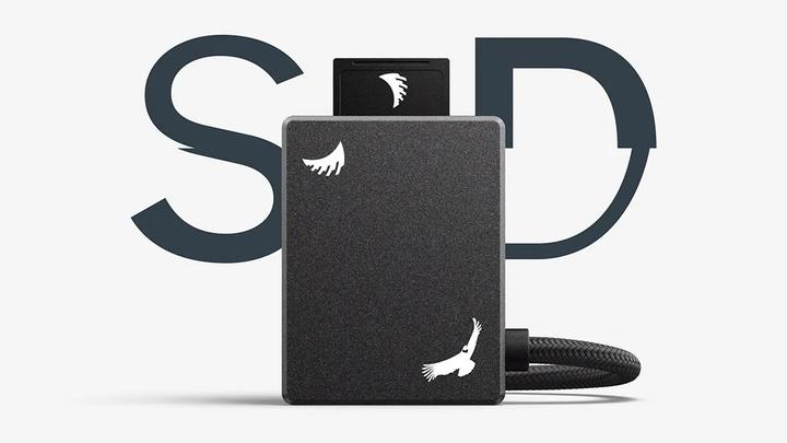 Actual product image Angelbird SD Recording Module Raven Black