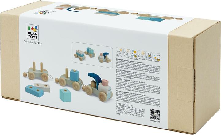 Image du produit Plantoys Trio de train à empiler