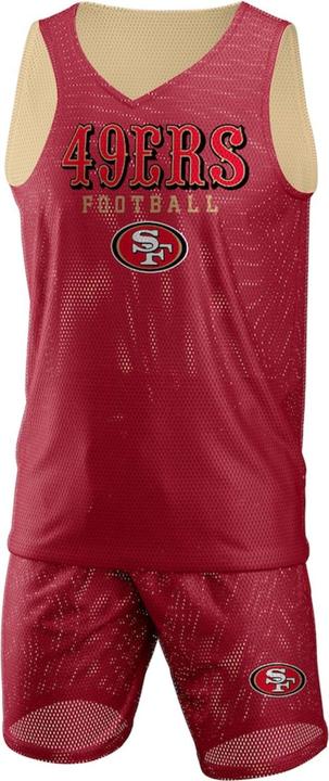 Actual product image Foco Big Logo Mesh Set - NFL San Francisco 49ers - L (L)