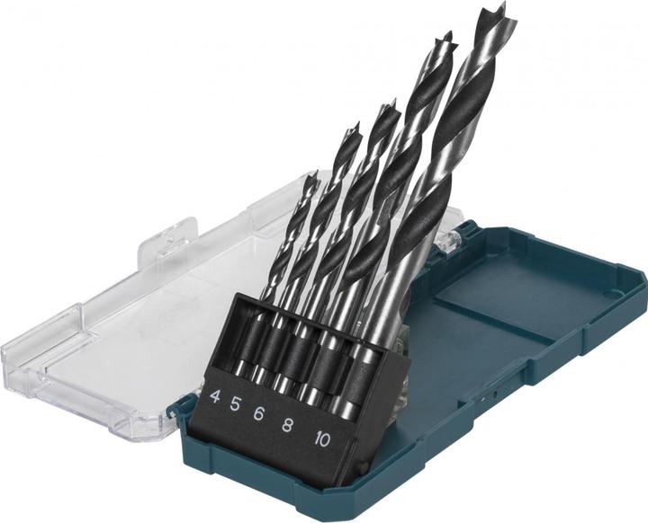 Productafbeelding Makita Houtboren set 4-10mm (6 mm, 10 mm, 5 mm, 8 mm, 4 mm)