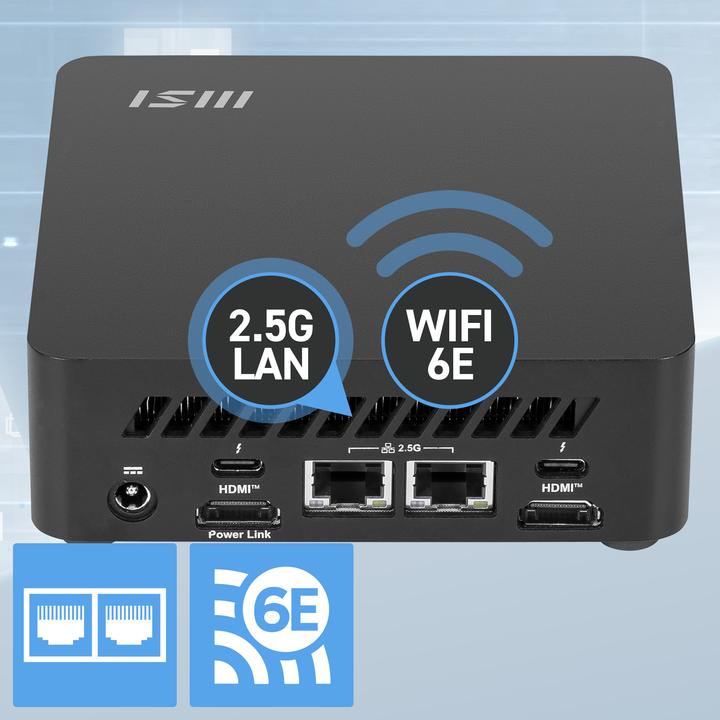 Produktbild MSI Cubi NUC AI 1UMG i7 155H BB (Intel Core Ultra 7 265)