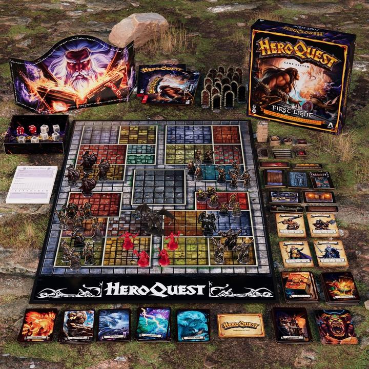 Produktbild Hasbro HeroQuest Brettspiel First Light *Englische Version* (Englisch, 2 - 5 Spieler)