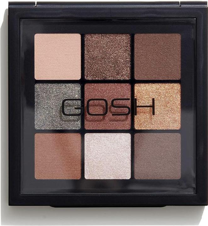 Image du produit Gosh Eyedentity Palette d'ombres à paupières 003 BE HAPPY avec 9 teintes mates et métalliques (003)