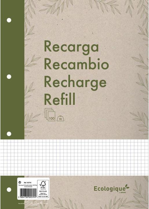 Actual product image Ancor Refill A4 ECOLOGIQUE (A4)