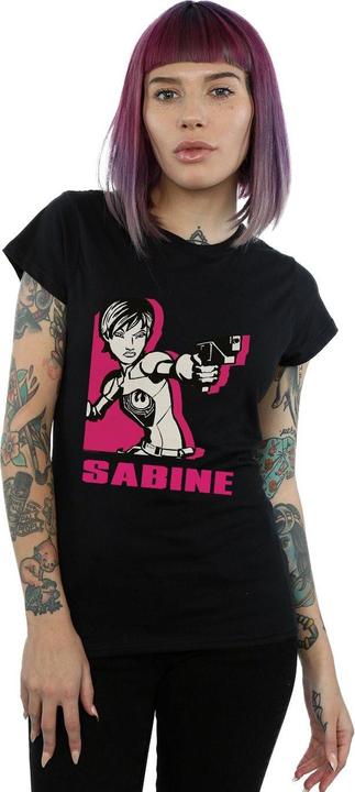 Image du produit Star Wars - T-shirt REBELS SABINE - Femme (L)