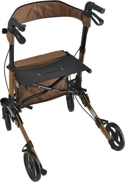 Produktbild Juskys Klappbarer Rollator Vital mit Sitzfläche & Einkaufstasche