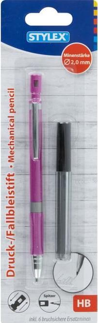 Produktbild Stylex Druckbleistift 2,0mm inkl. 6 Ersatzminen (2 mm, HB, 1x)