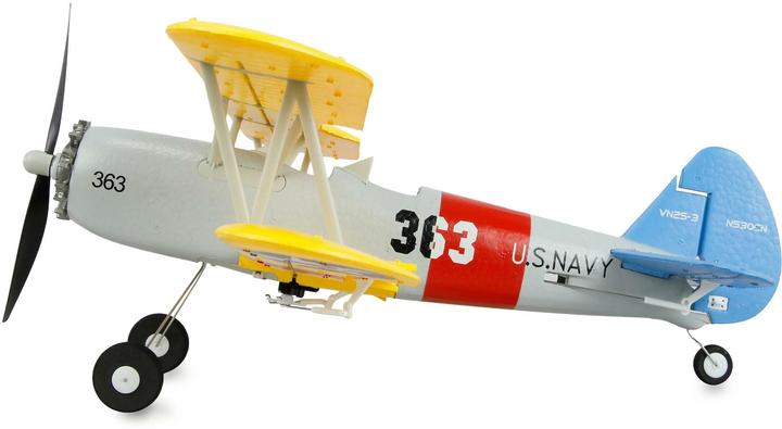 Immagine prodotto Amewi AMXFlight N2S-2 Stearman 360mm 6G/3D 6-Kanal RTF (Acrobazia aerea, Motore multiplo)