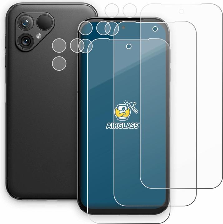Produktbild BROTECT AirGlass Panzerglasfolie (3 Stück, Fairphone 5)