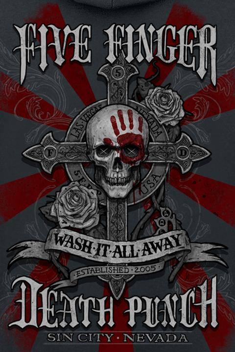 Produktbild Five Finger Death Punch Wash It All Away (S)