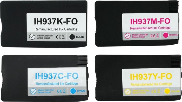 Produktbild Hermex Kompatible Tintenpatrone für HP OfficeJet Pro 9122e (M, C, Y, BK)