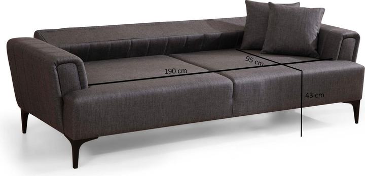 Produktbild Atelier del Sofa Hamlet (3-Sitzer)